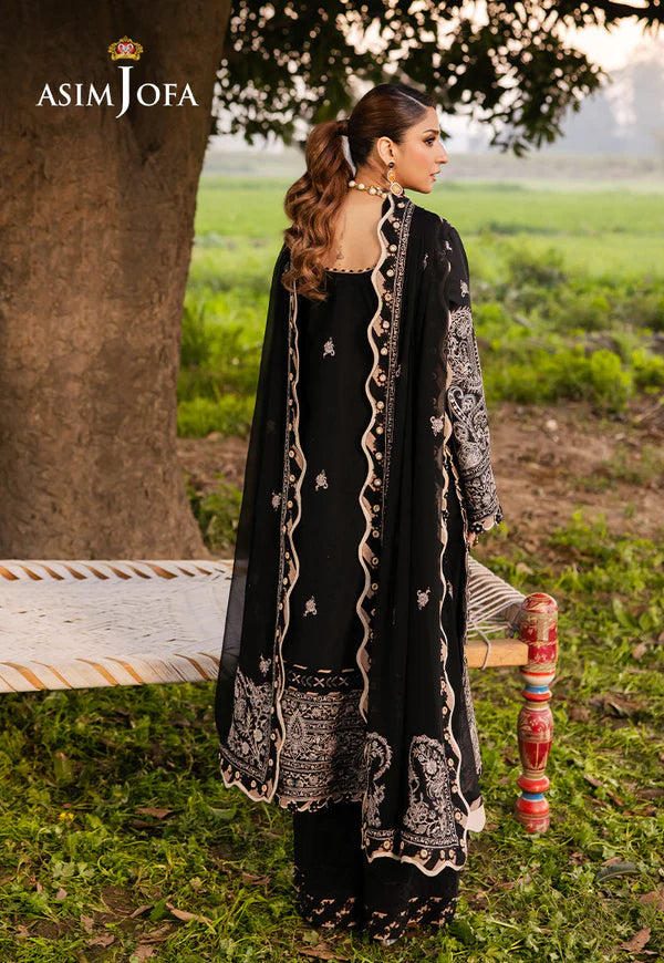 Asim Jofa Embroidered Lawn Suit