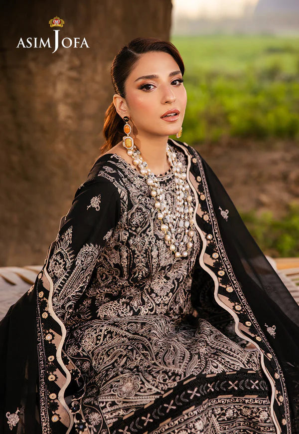 Asim Jofa Embroidered Lawn Suit