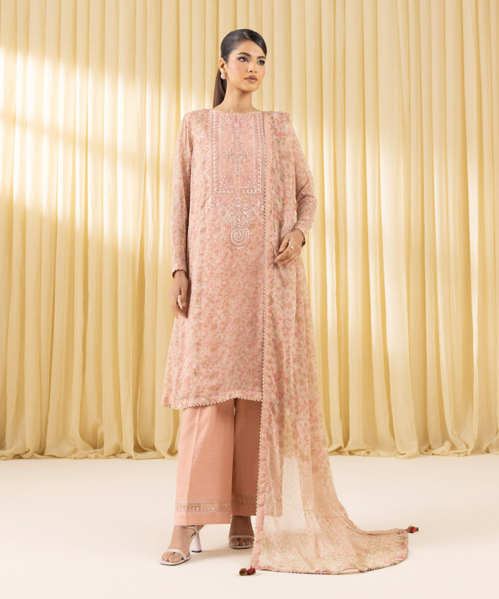 Sapphire Embroidered Lawn