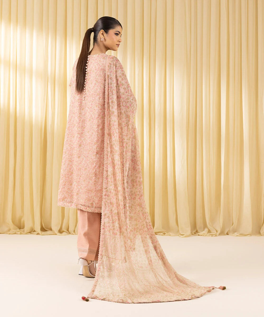 Sapphire Embroidered Lawn