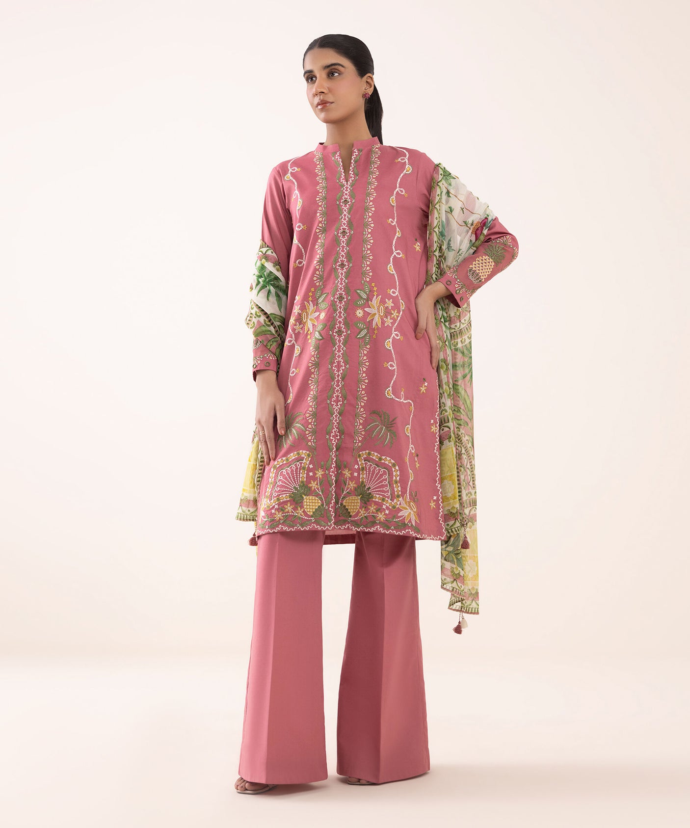 Sapphire Embroidered Lawn