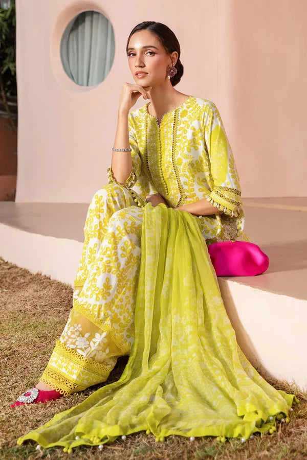 Maria B Mprints Embroidered Lawn
