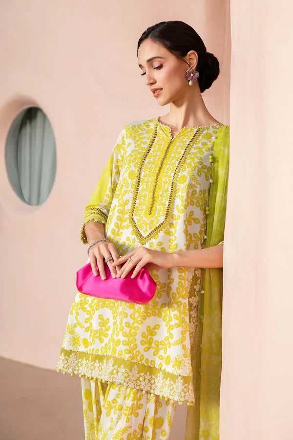 Maria B Mprints Embroidered Lawn