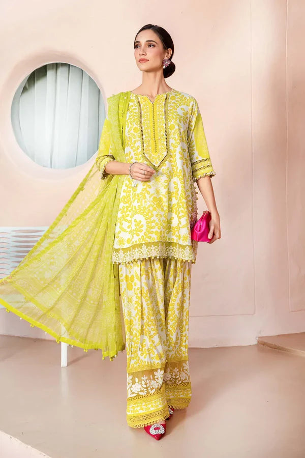 Maria B Mprints Embroidered Lawn