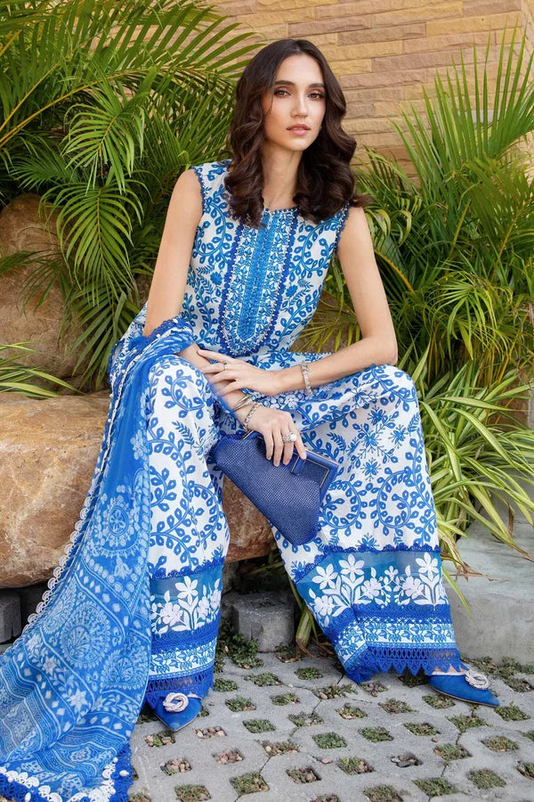Maria B Mprints Embroidered Lawn