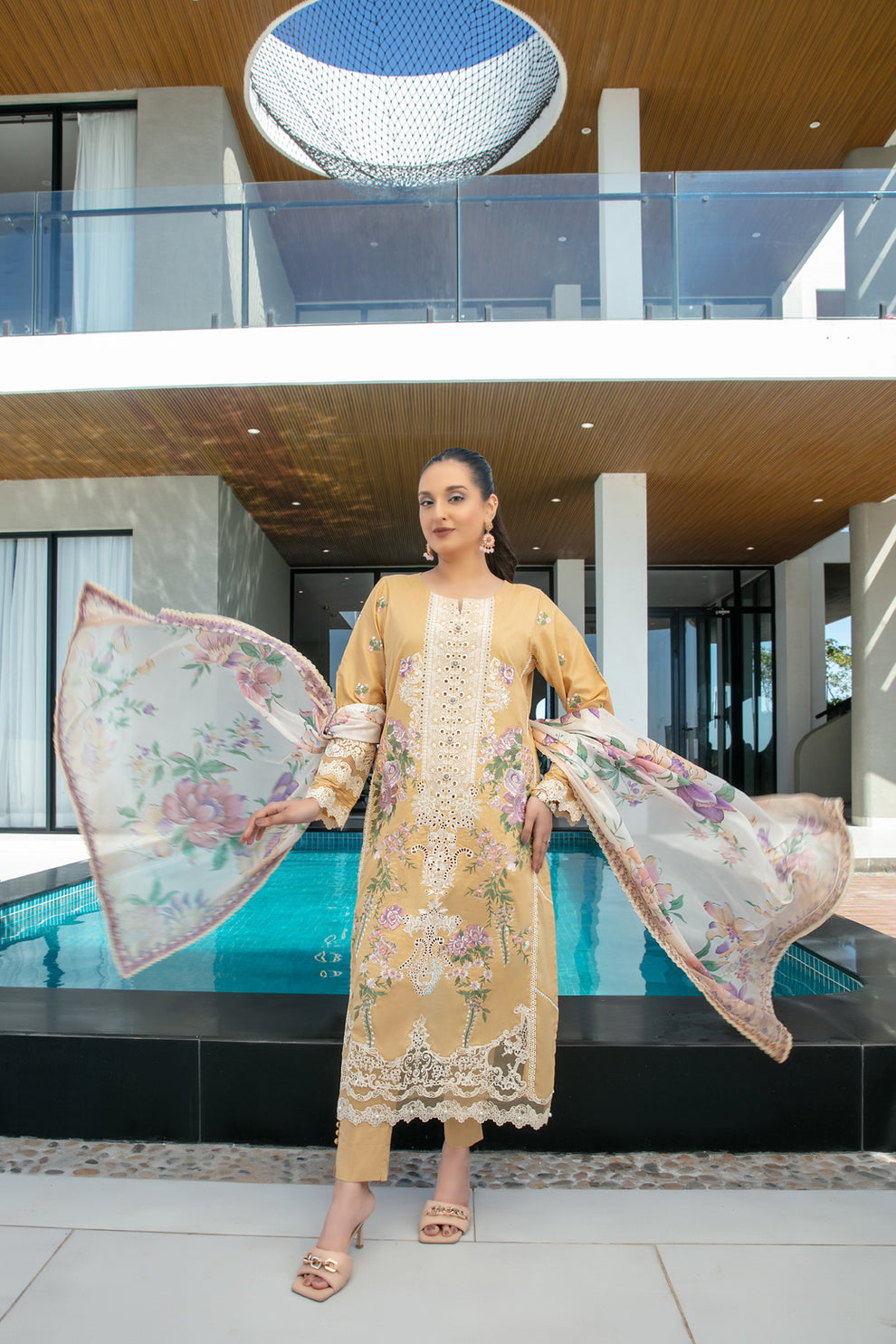 Zevira by Tawakkal Luxury Lawn Collection