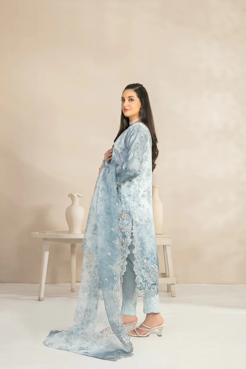 Jahira Stitched Organza Collection BY Tawakkal