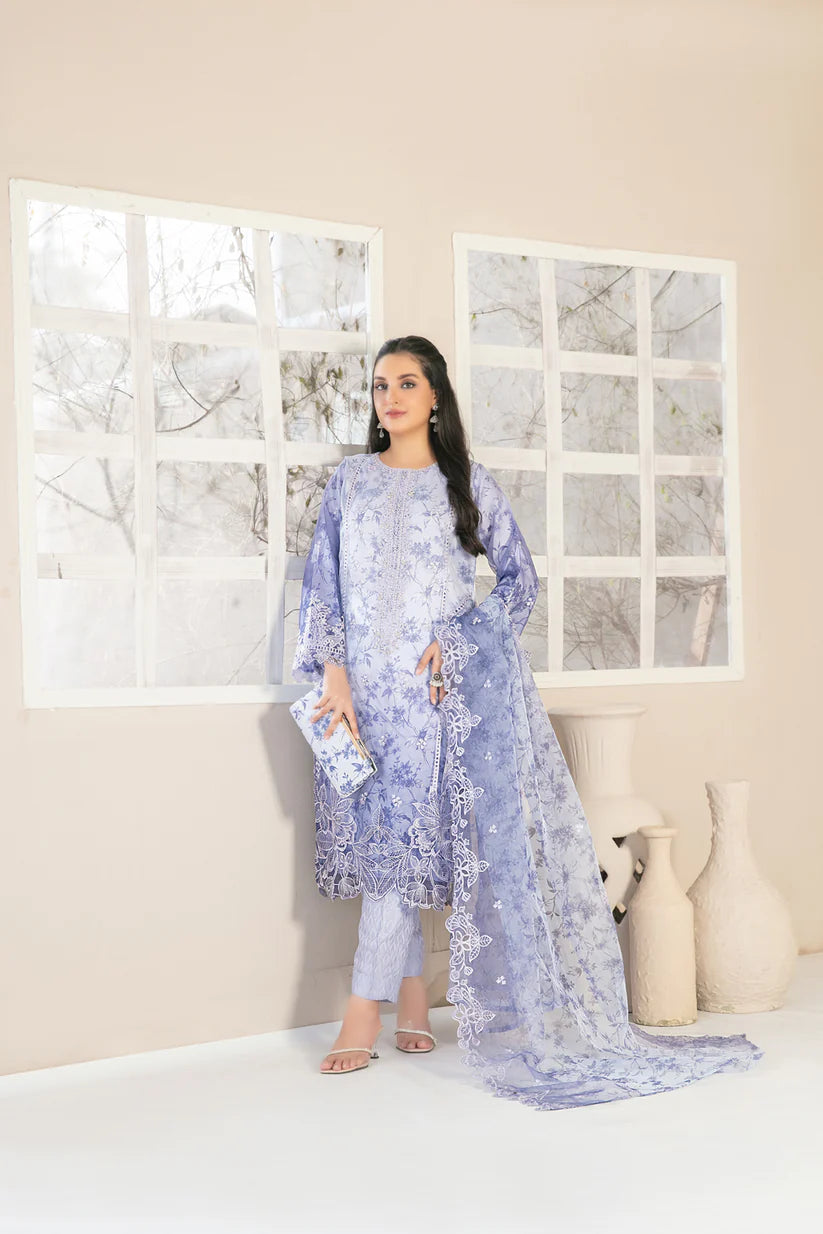 Jahira Stitched Organza Collection BY Tawakkal
