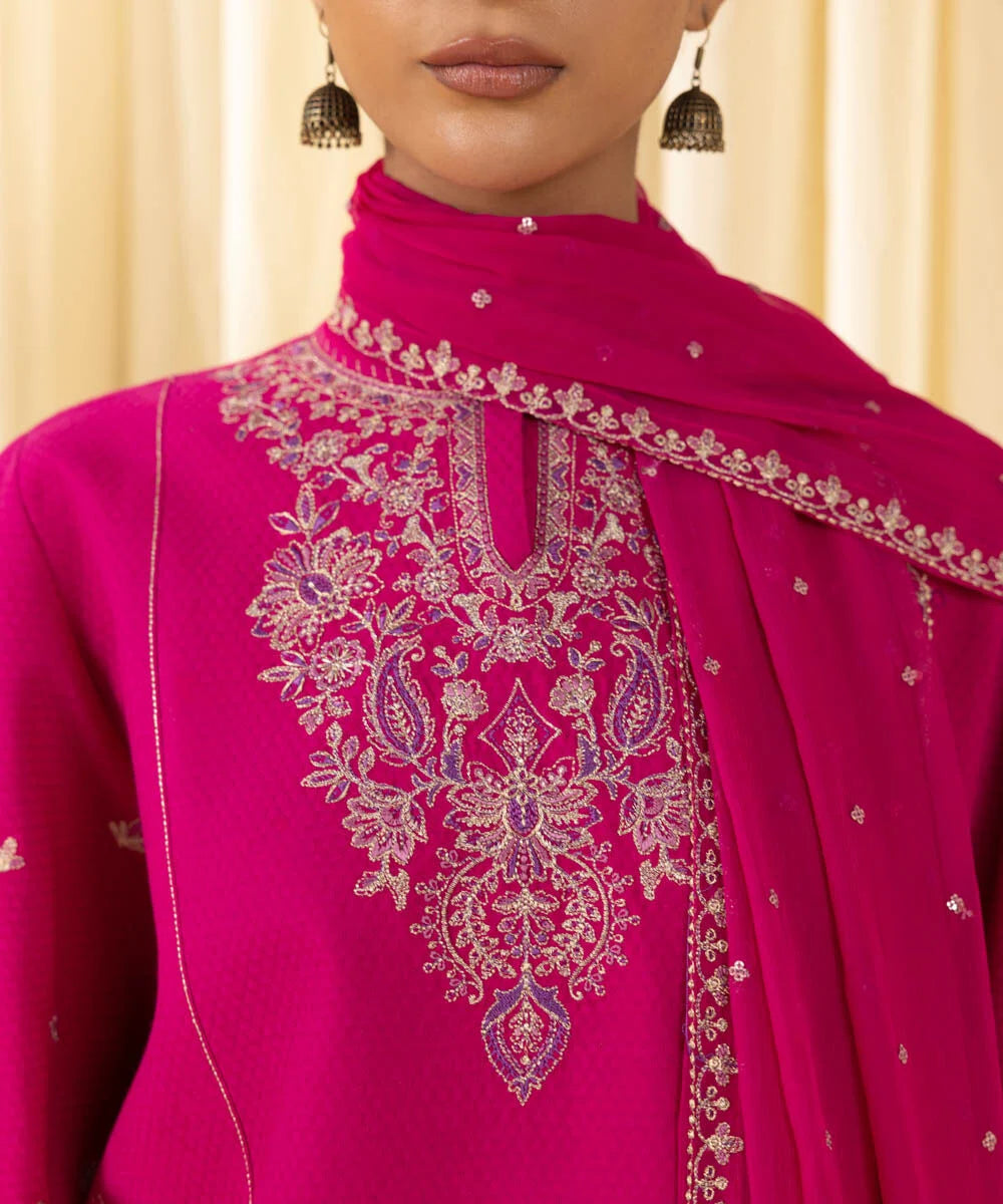 Sapphire Embroidered Lawn