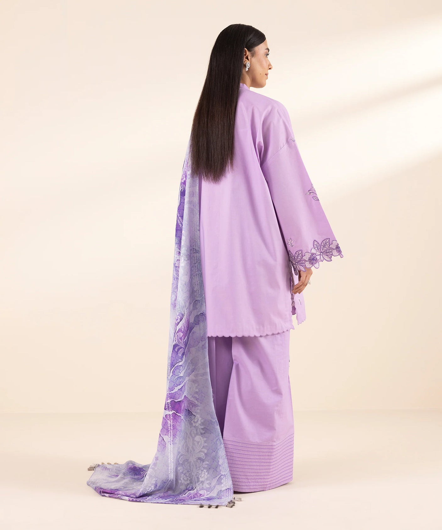 Sapphire Embroidered Lawn