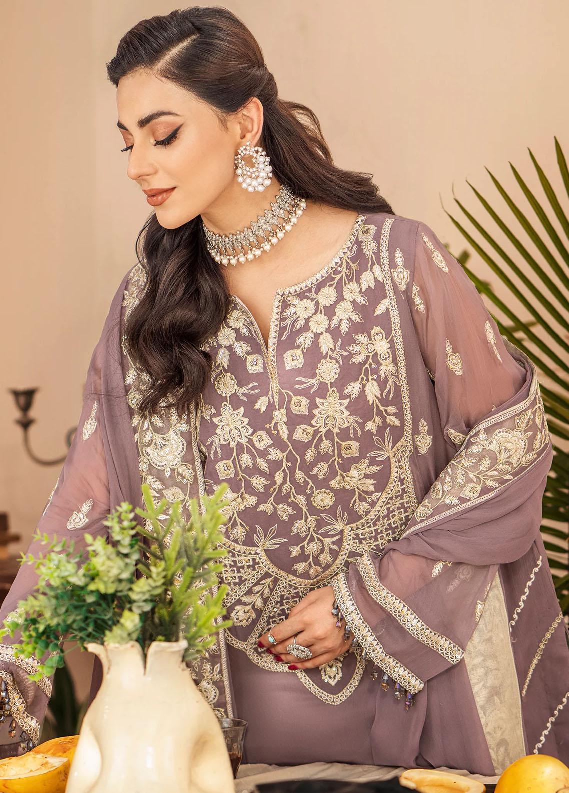 Zainab By Mashq Luxury Embroidered Collection