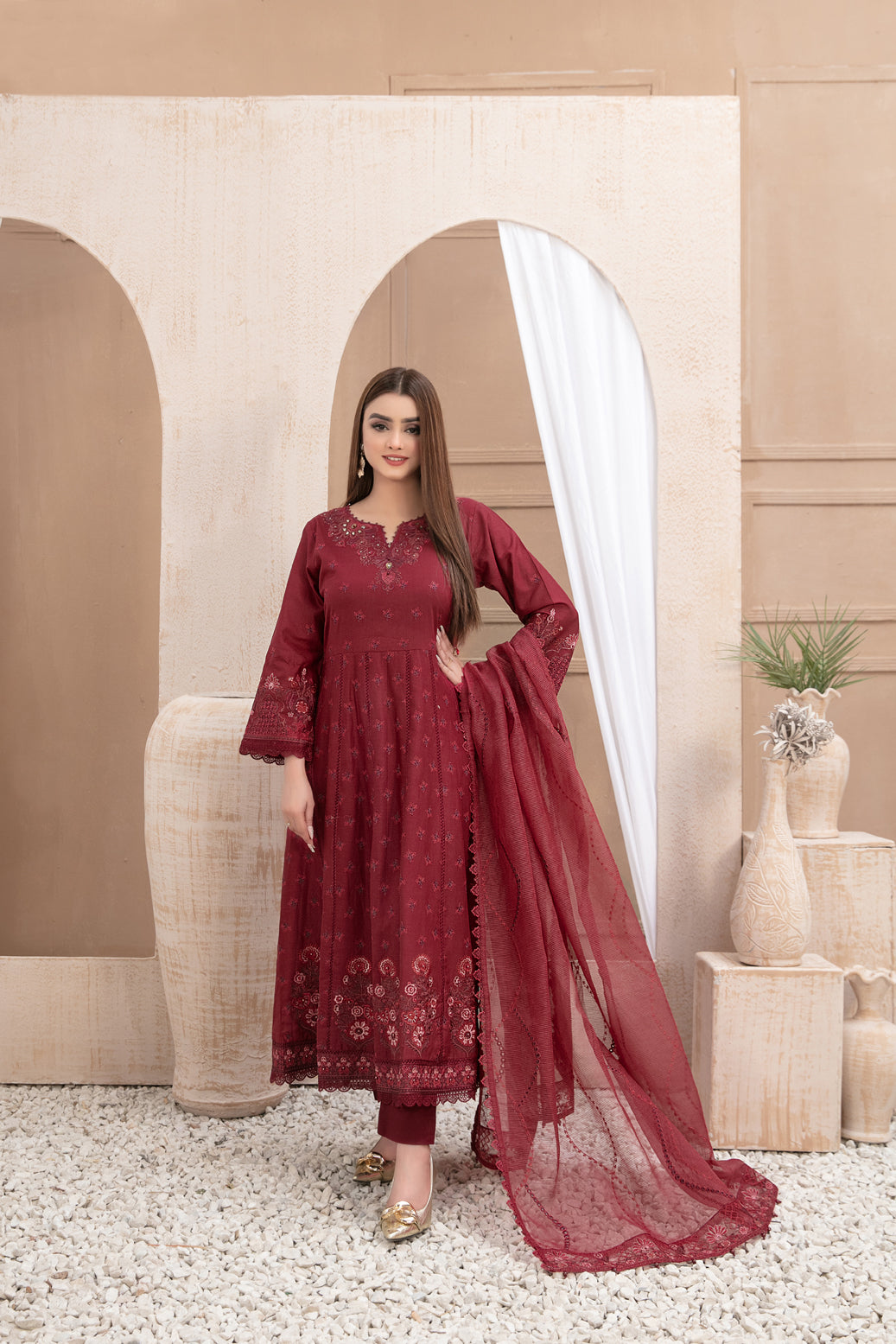 Nezarah By Tawakkal Embroidered Lawn Collection