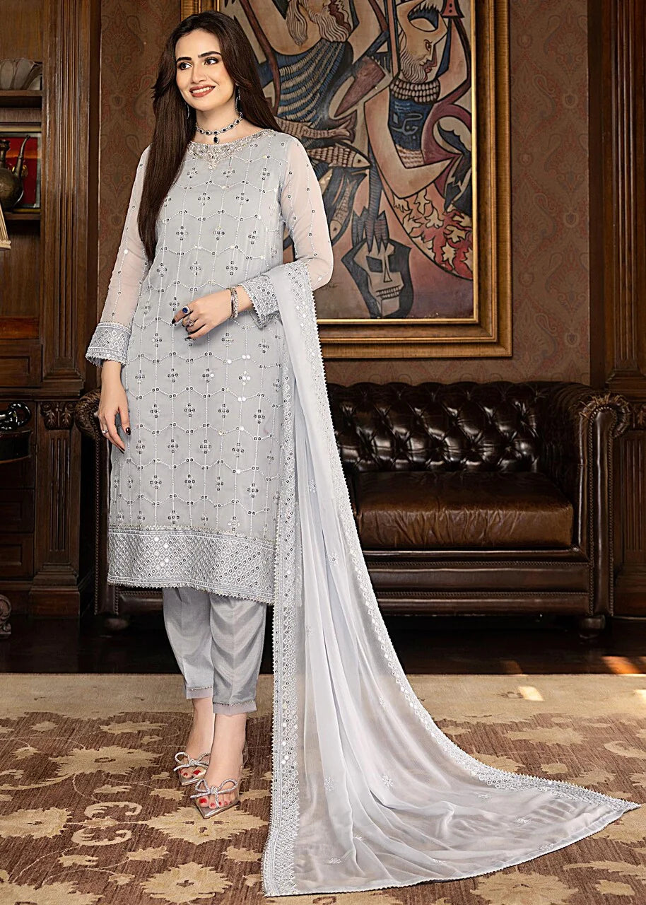 Merakish By Shahzeb Textile Luxury Embroidered Collection