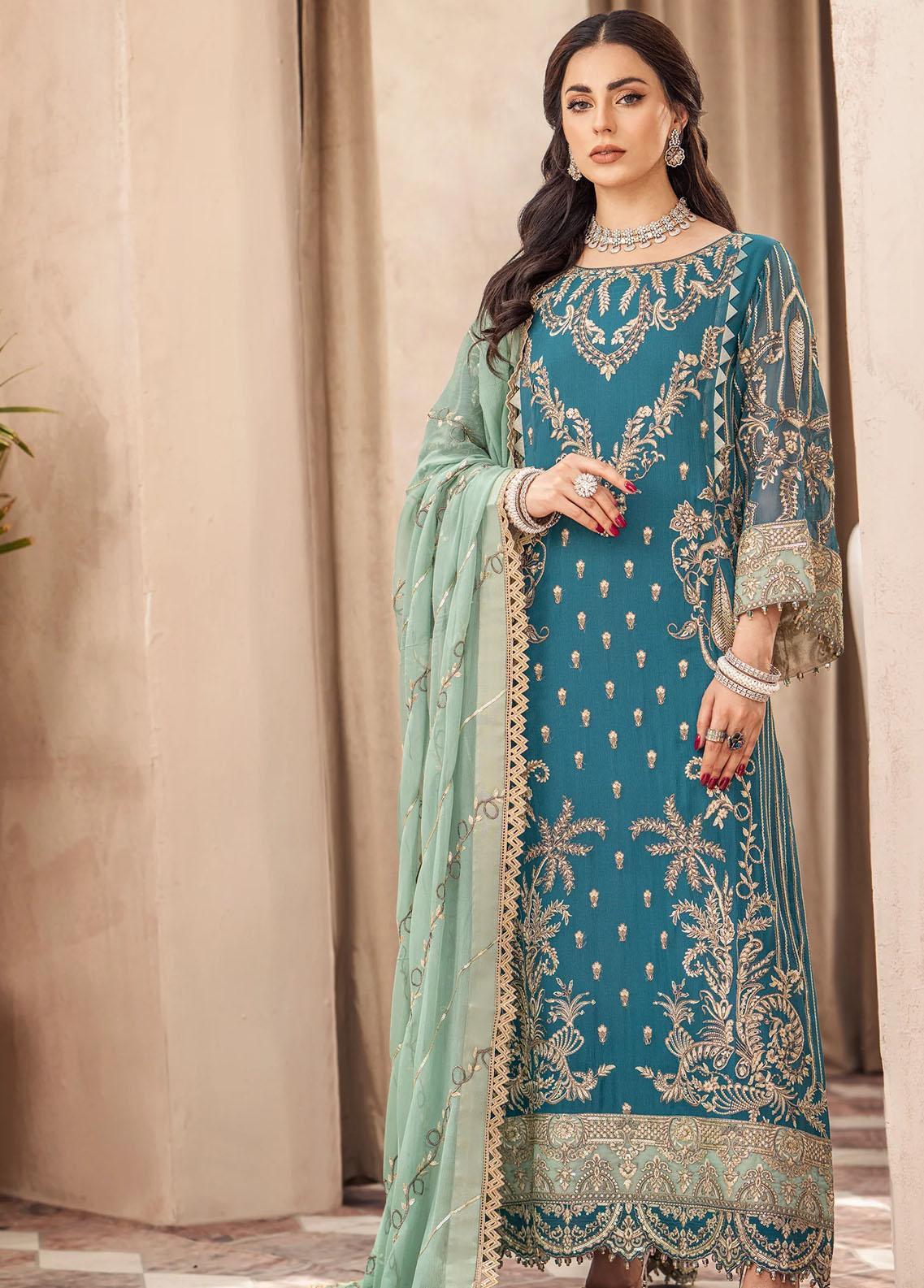 Zainab By Mashq Luxury Embroidered Collection