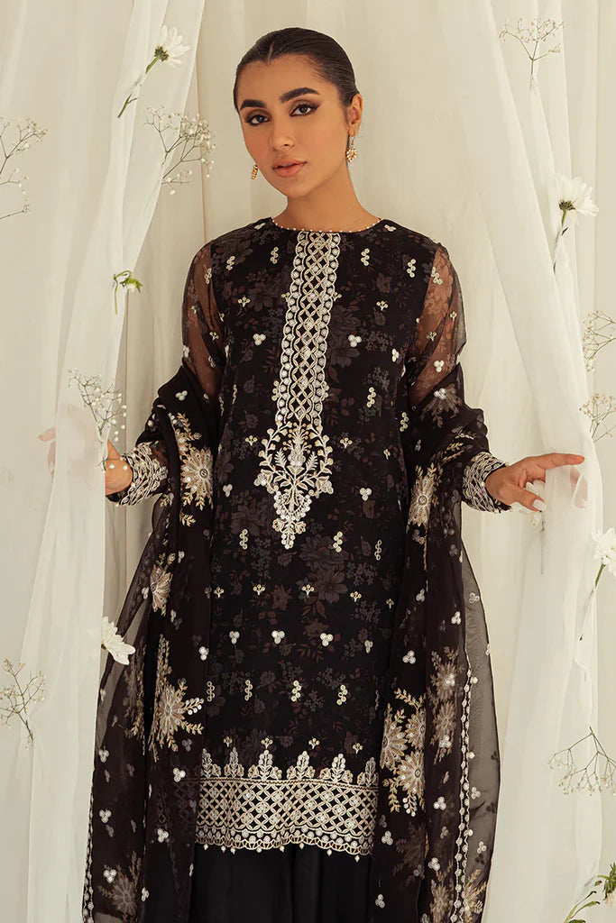 Cross Stitch Chiffon Embroidered Collection