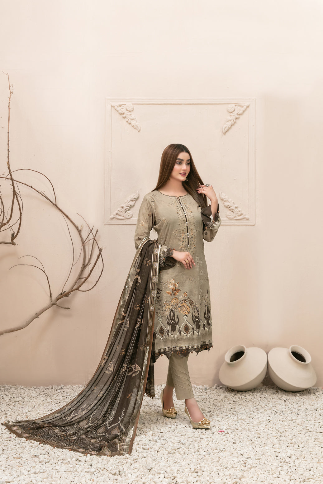 Laleh By Tawakkal Embroidered Lawn Collection
