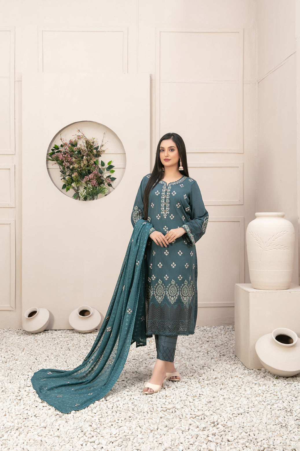 Parya By Tawakkal Embroidered Lawn Collection