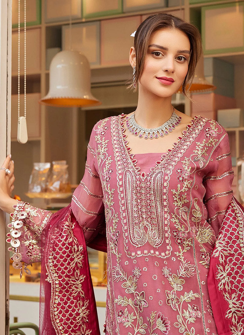 Imroz By Gisele Luxury Chiffon Embroidered Collection