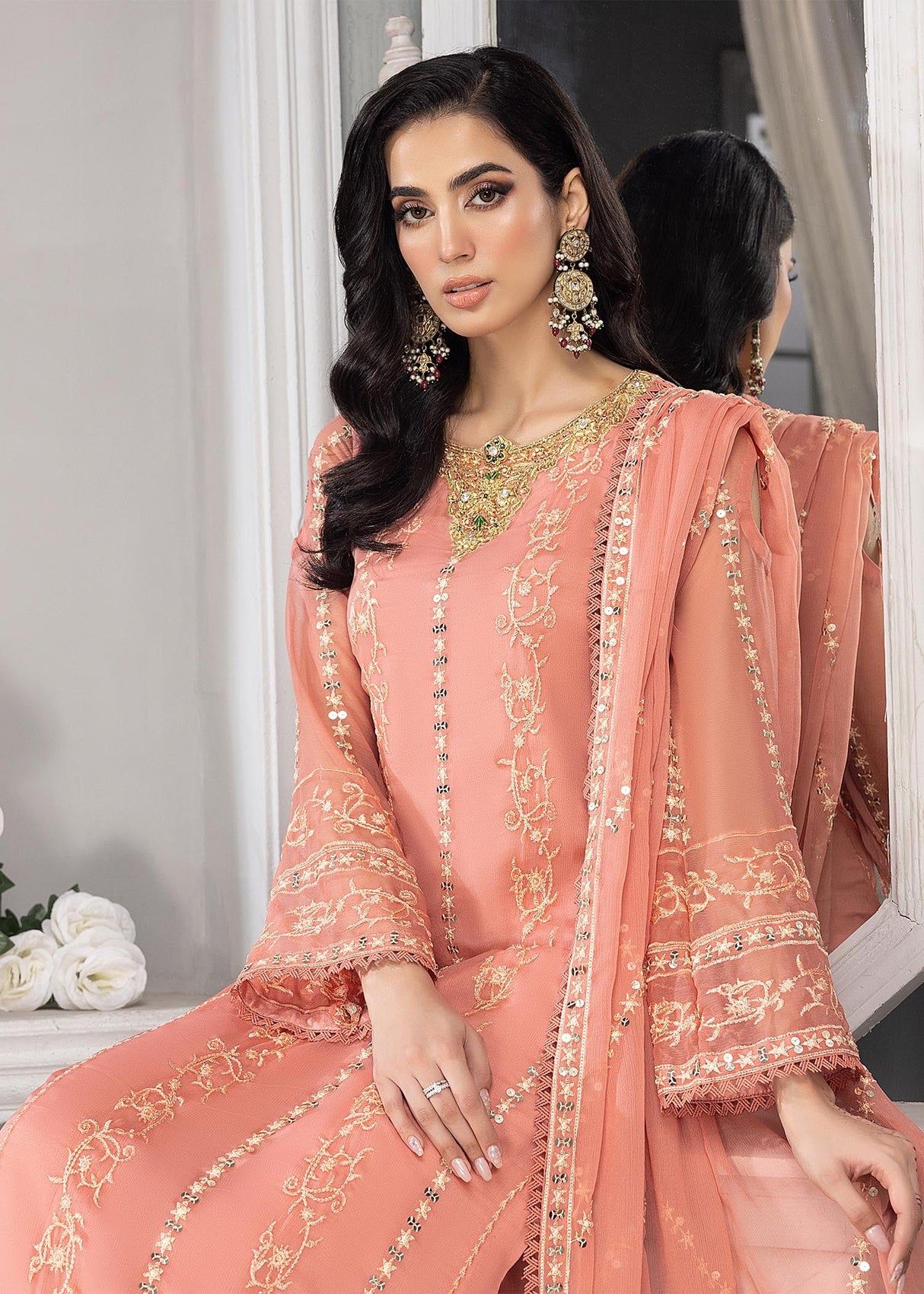 Merakish By Shahzeb Textile Luxury Embroidered Collection