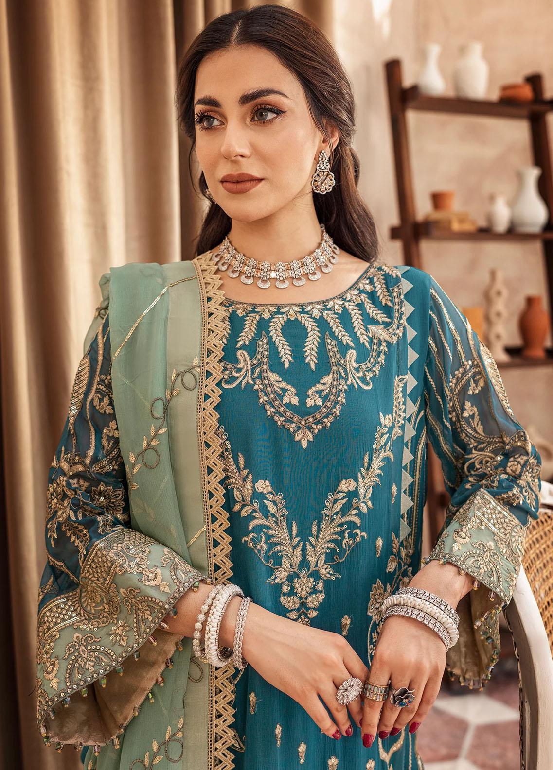 Zainab By Mashq Luxury Embroidered Collection