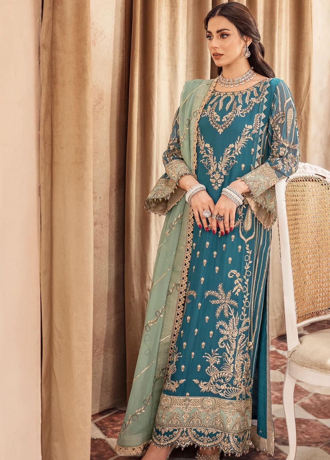 Zainab By Mashq Luxury Embroidered Collection