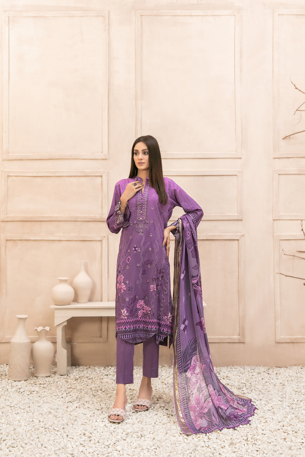 Laleh By Tawakkal Embroidered Lawn Collection