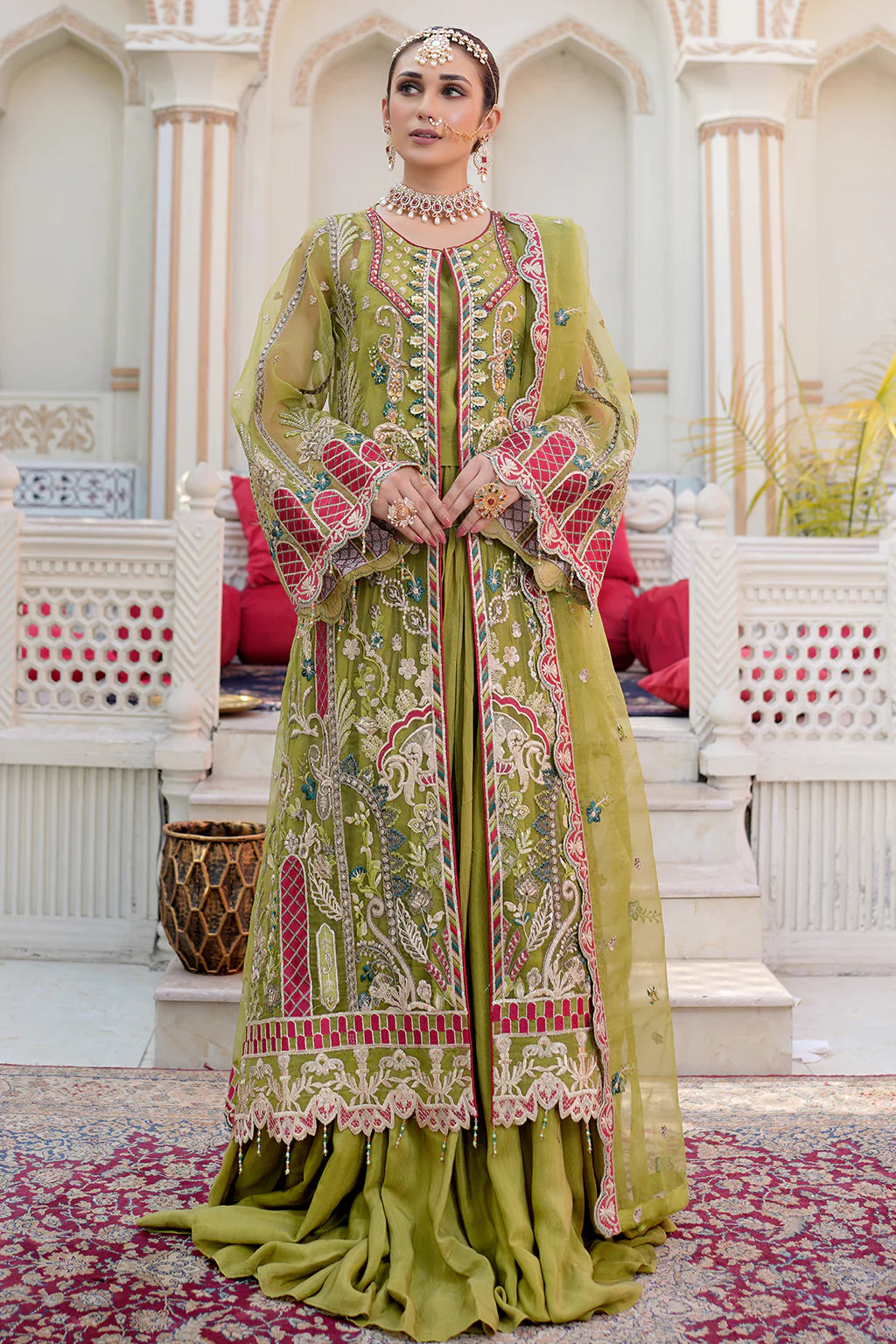 Lemilsa By Maryam's Chiffon Embroidered Collection