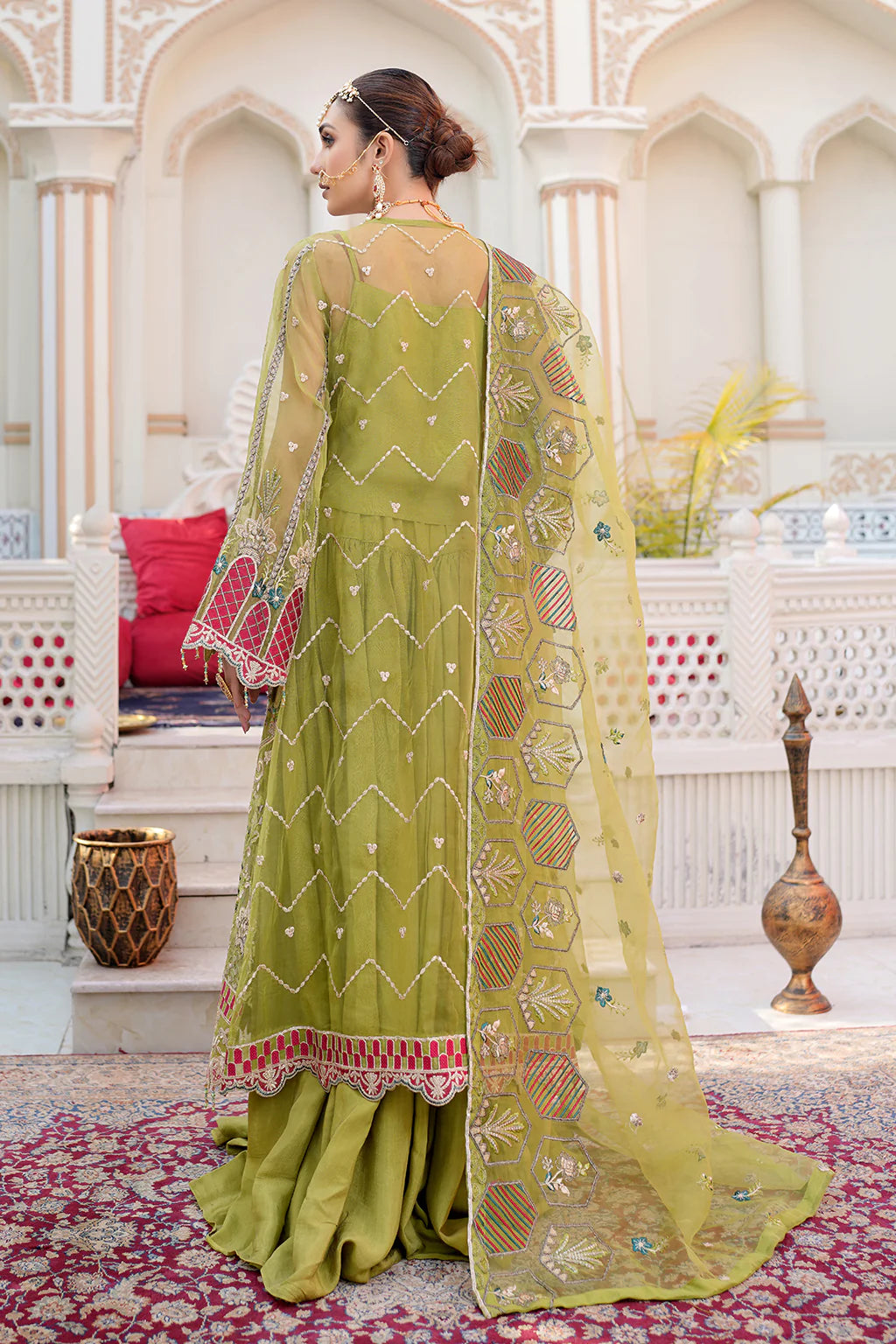 Lemilsa By Maryam's Chiffon Embroidered Collection