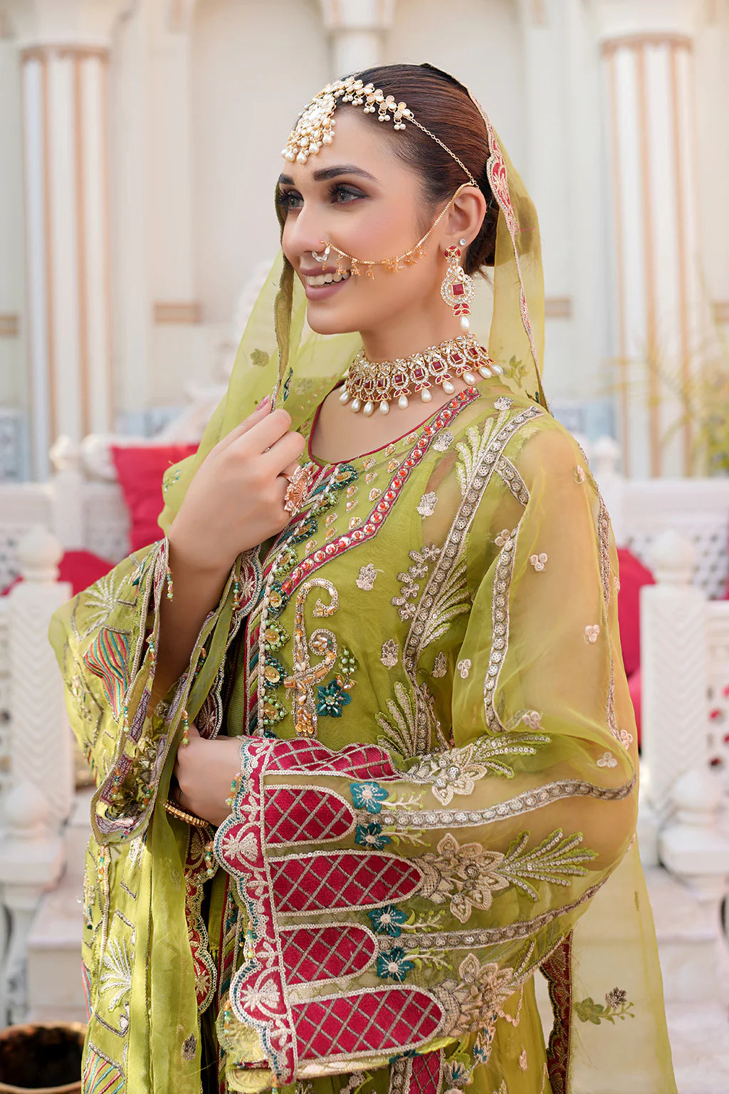 Lemilsa By Maryam's Chiffon Embroidered Collection