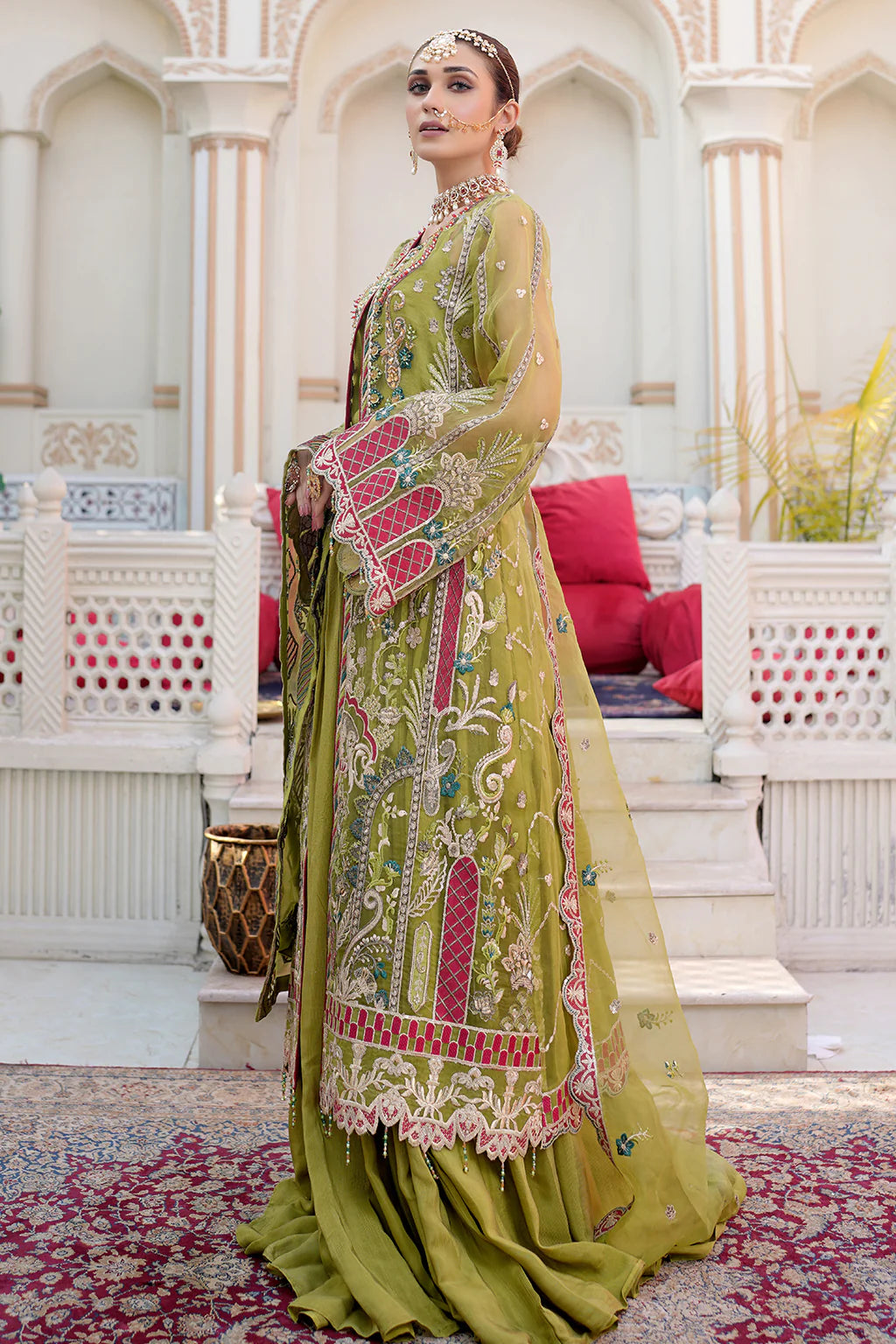 Lemilsa By Maryam's Chiffon Embroidered Collection