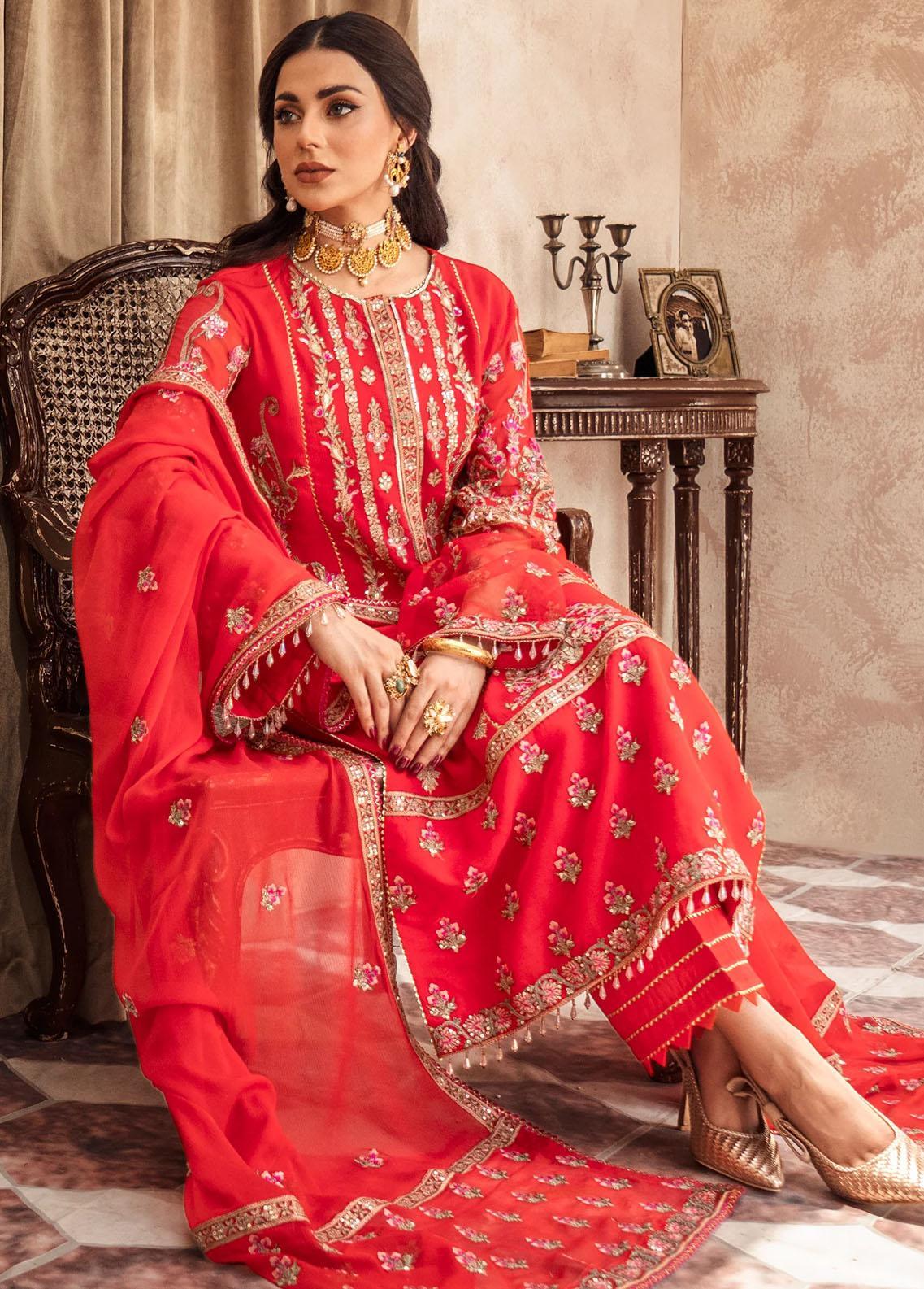 Zainab By Mashq Luxury Embroidered Collection