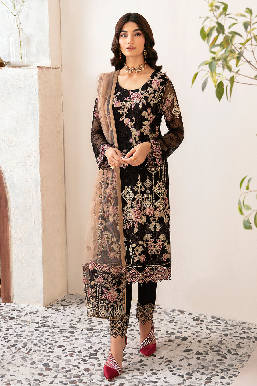 Rangoon By Ramsha Chiffon Collection