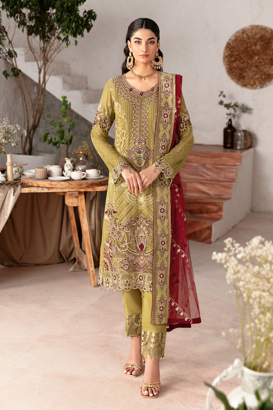 Rangoon By Ramsha Chiffon Collection
