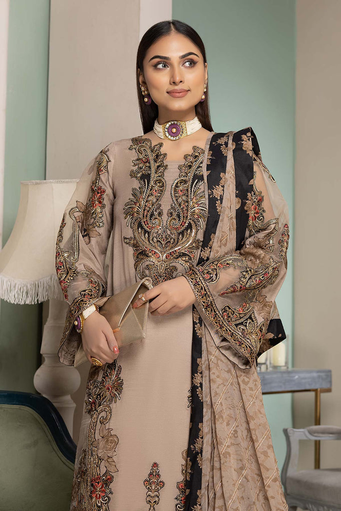 Charizma Stitched Embellished Chiffon Collection