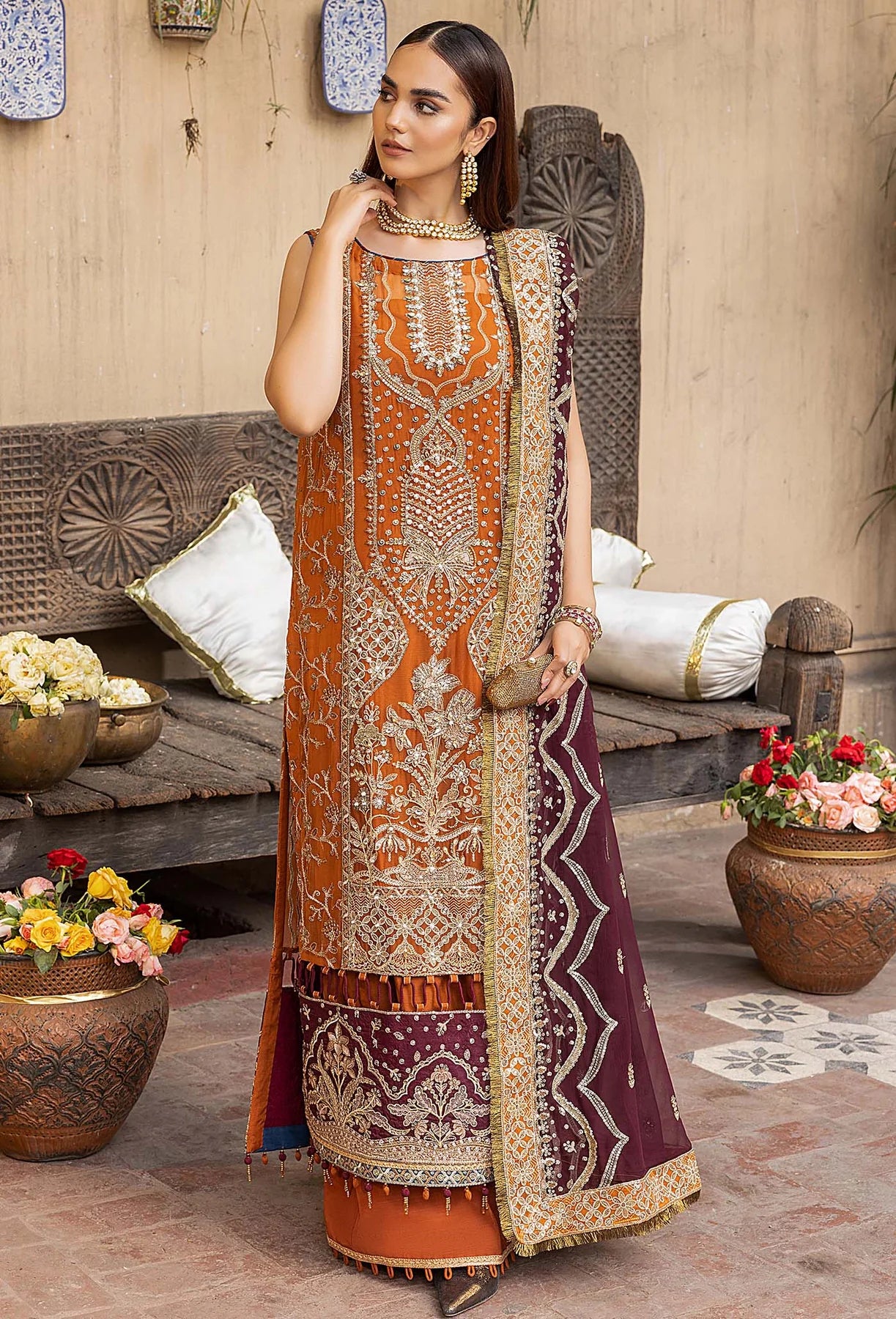 IK Daastan By Adan's Libas Luxury Embroidered Collection