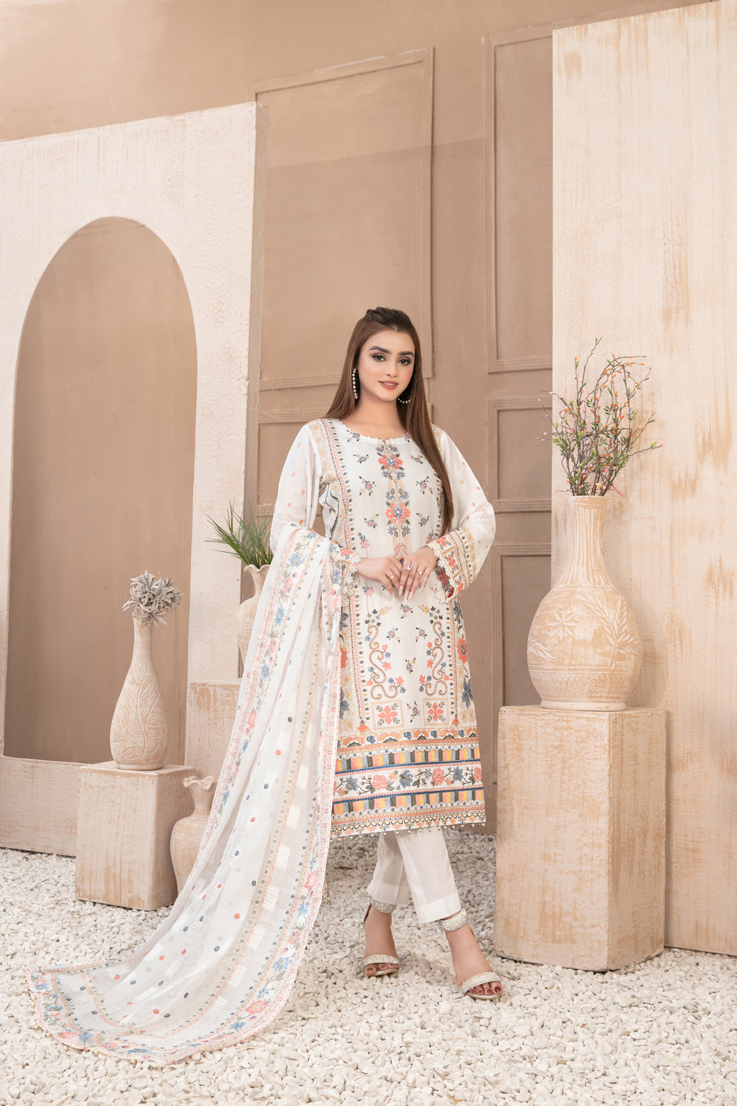 Nezarah By Tawakkal Embroidered Lawn Collection