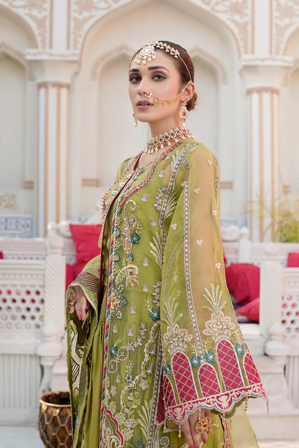 Lemilsa By Maryam's Chiffon Embroidered Collection