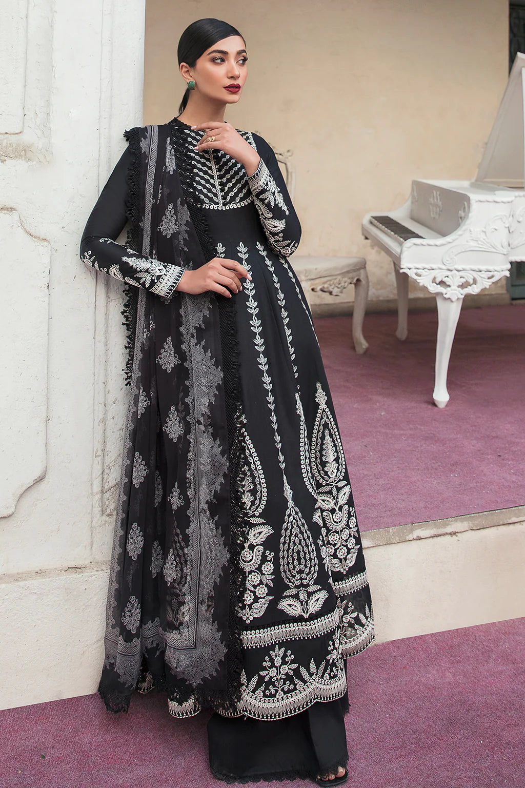 Lamhay By Afrozeh Embroidered Luxury Lawn Collection