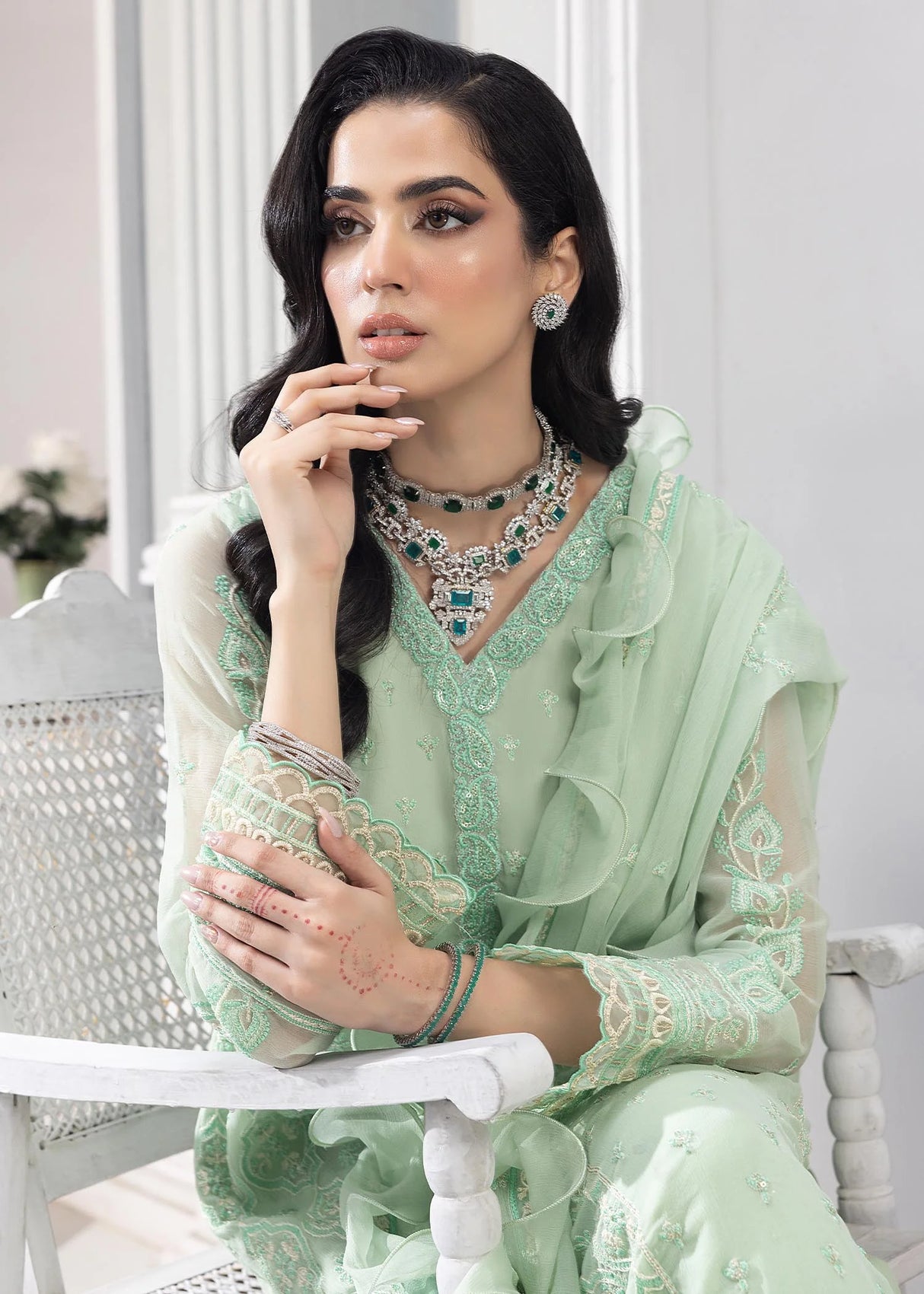Merakish By Shahzeb Textile Luxury Embroidered Collection