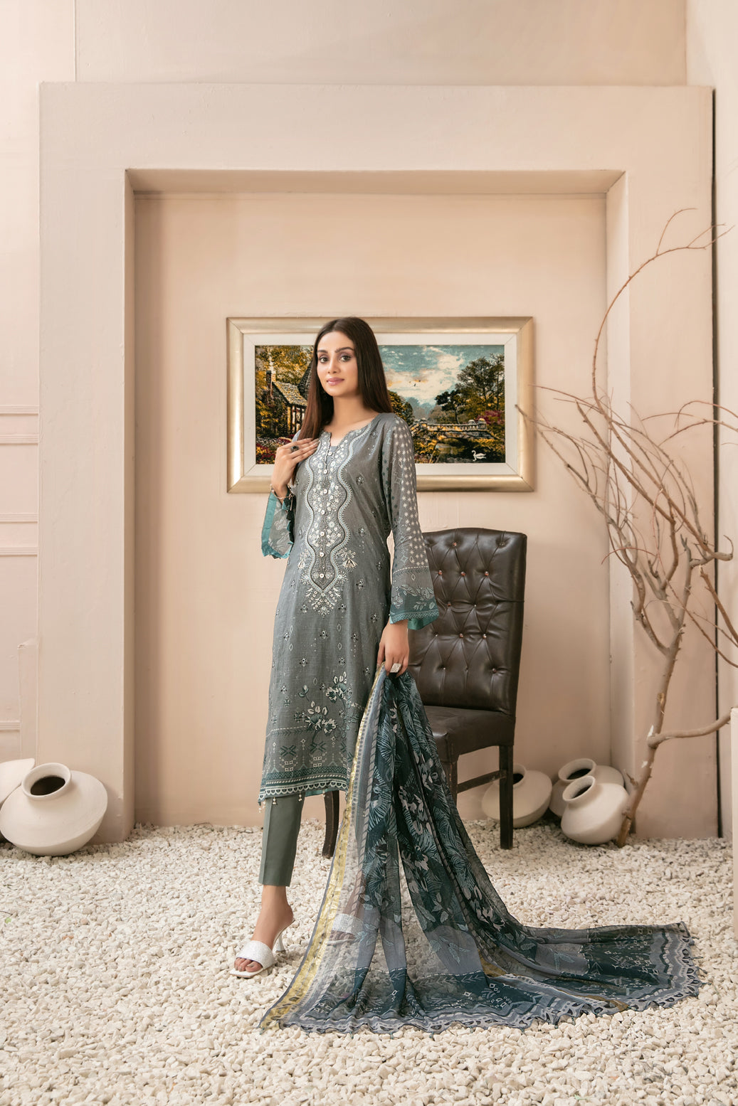 Laleh By Tawakkal Embroidered Lawn Collection