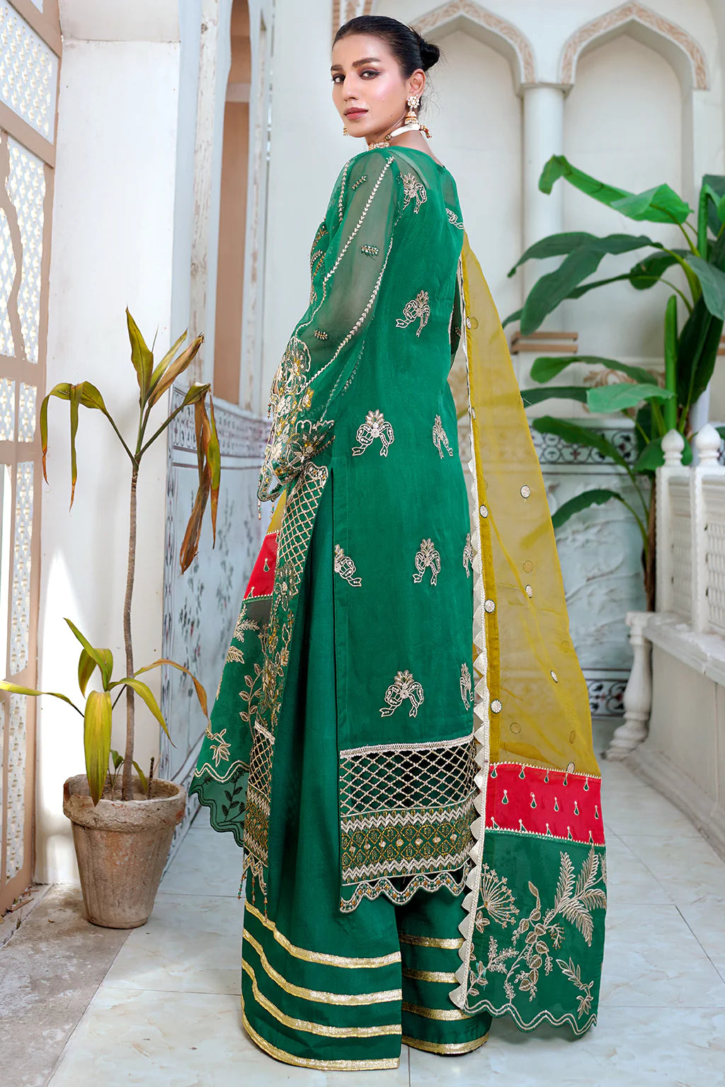 Lemilsa By Maryam's Chiffon Embroidered Collection