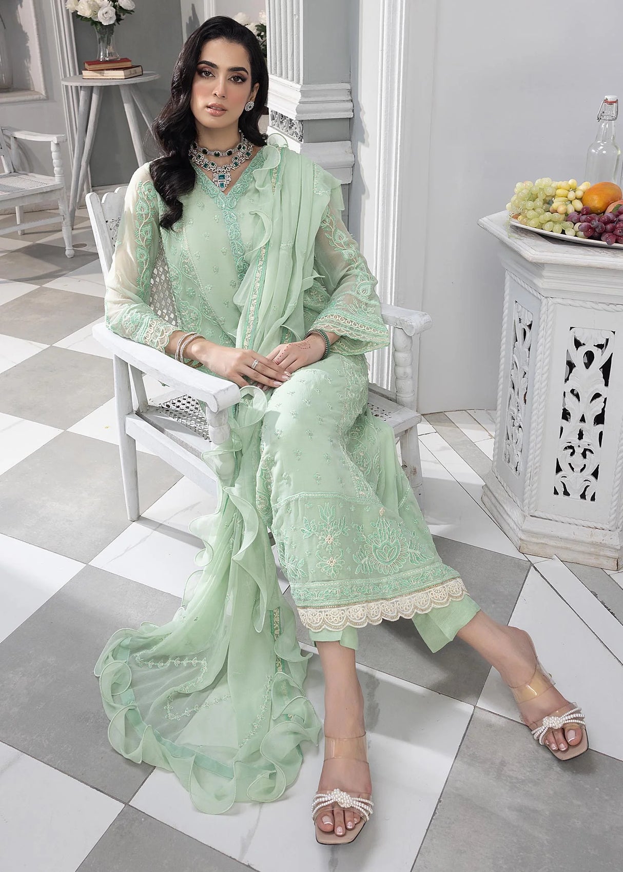 Merakish By Shahzeb Textile Luxury Embroidered Collection
