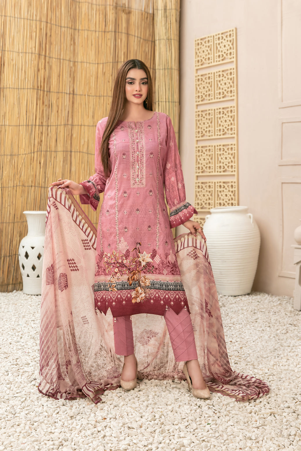 Laleh By Tawakkal Embroidered Lawn Collection