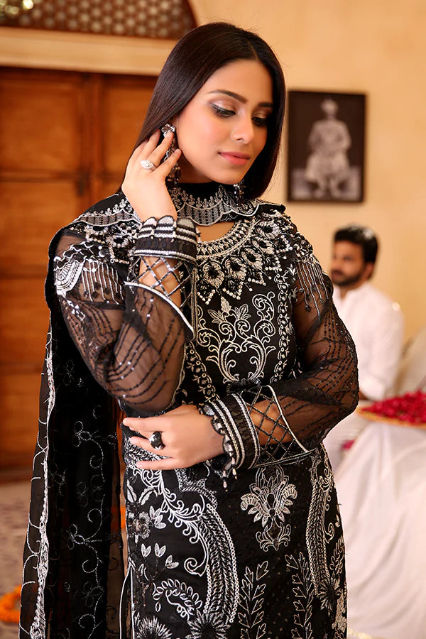 Lemilsa By Maryam's Chiffon Embroidered Collection