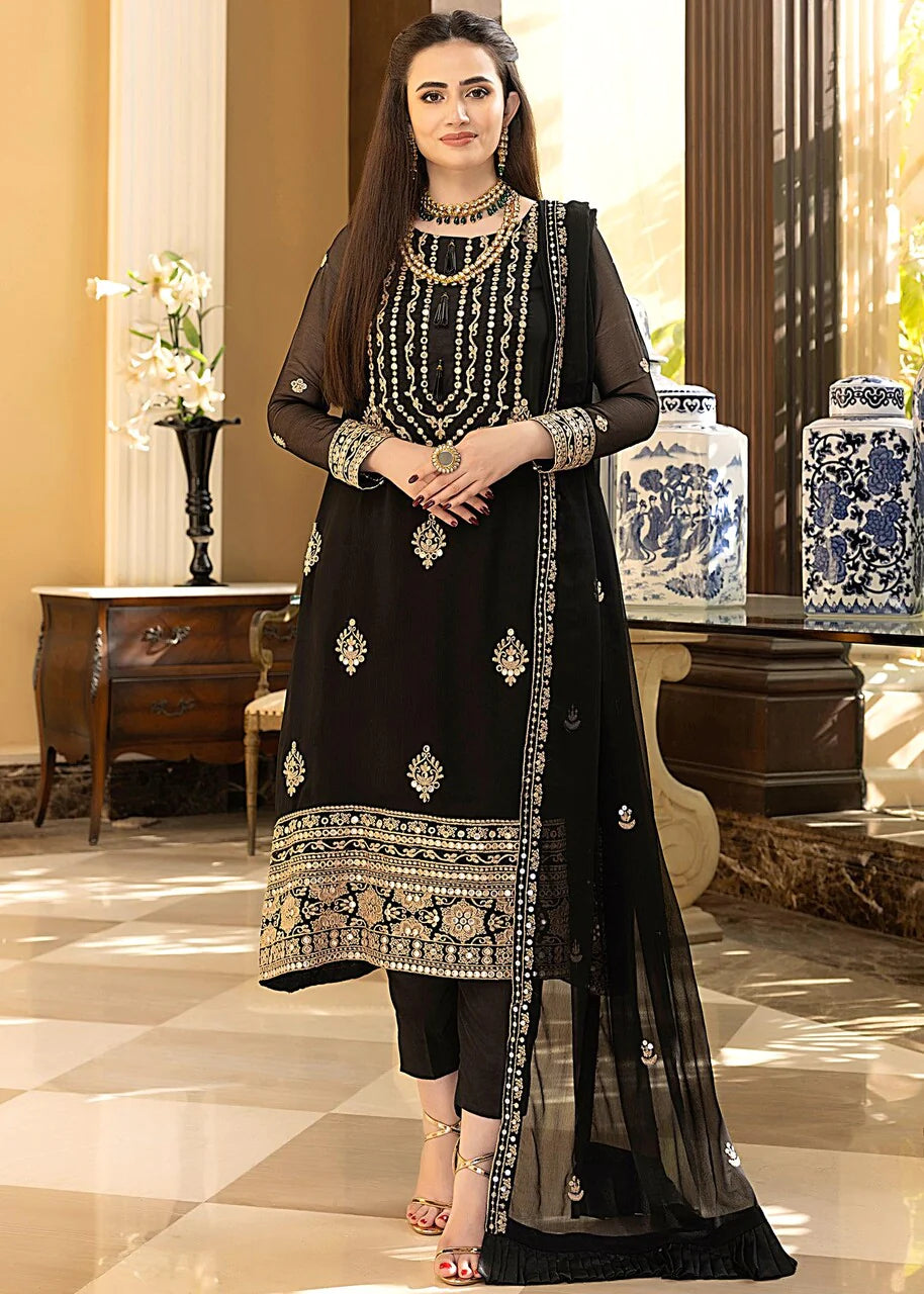 Merakish By Shahzeb Textile Luxury Embroidered Collection