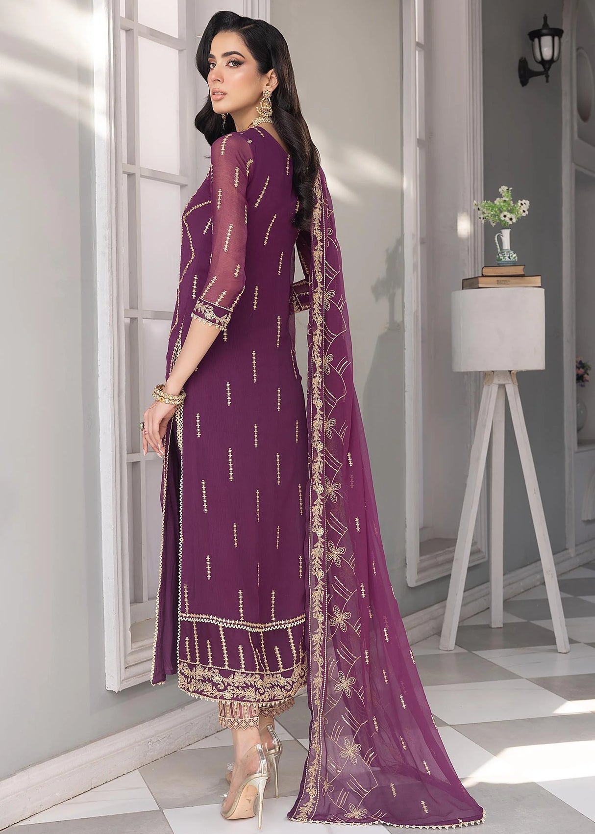 Merakish By Shahzeb Textile Luxury Embroidered Collection