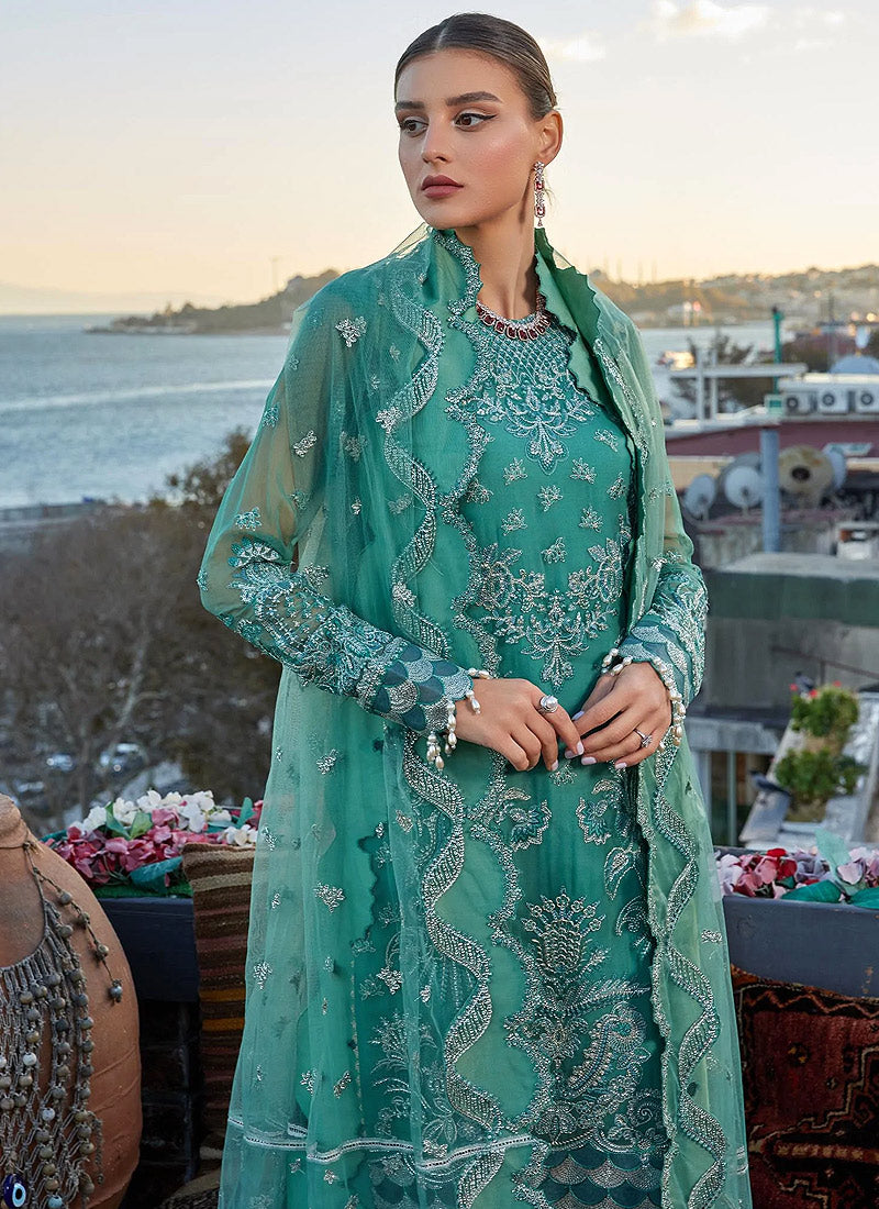 Imroz By Gisele Luxury Chiffon Embroidered Collection