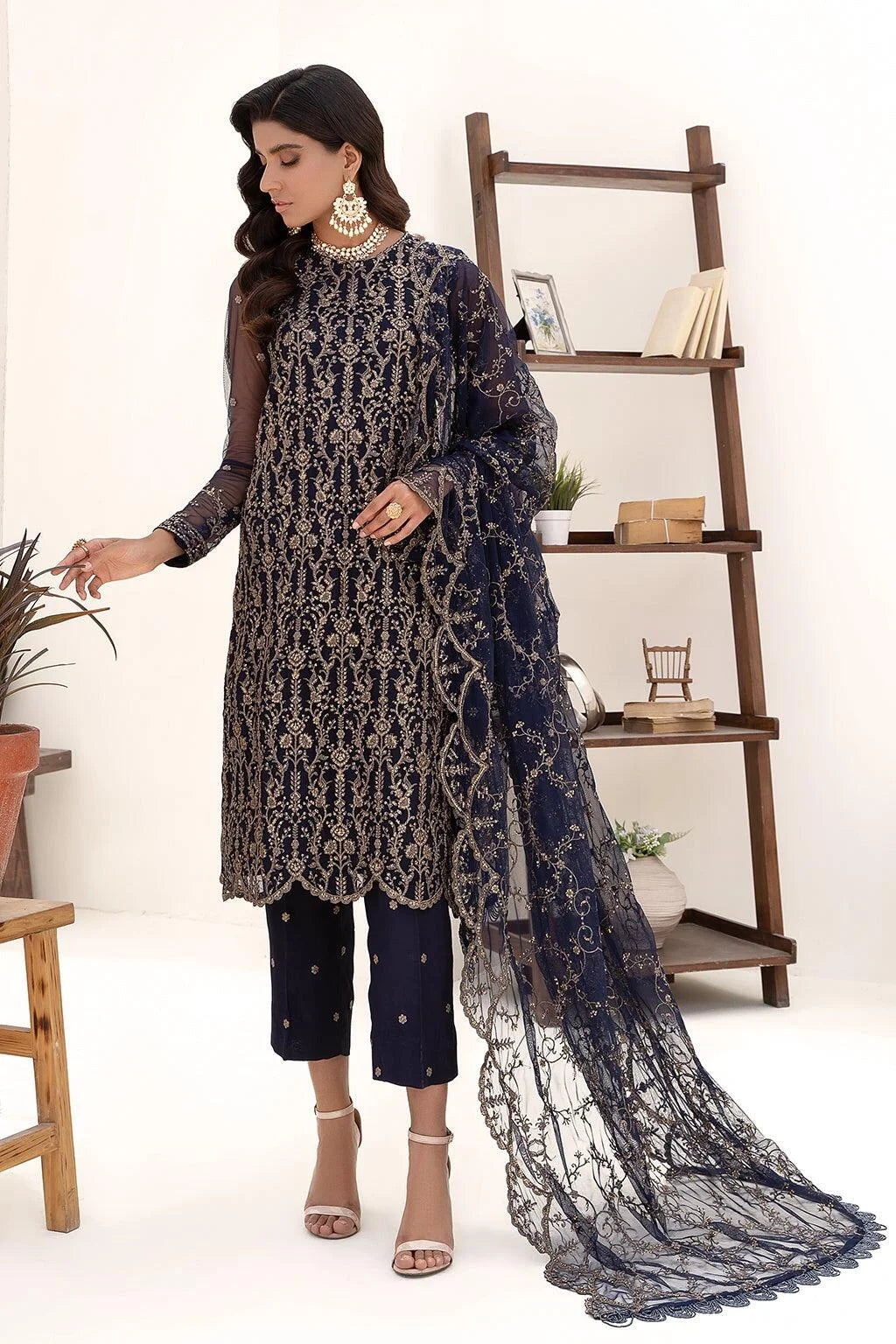 Nazneen by Zarif Original Party Wear Ready to Ship