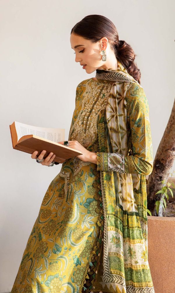 Maria B Mprints Embroidered Lawn