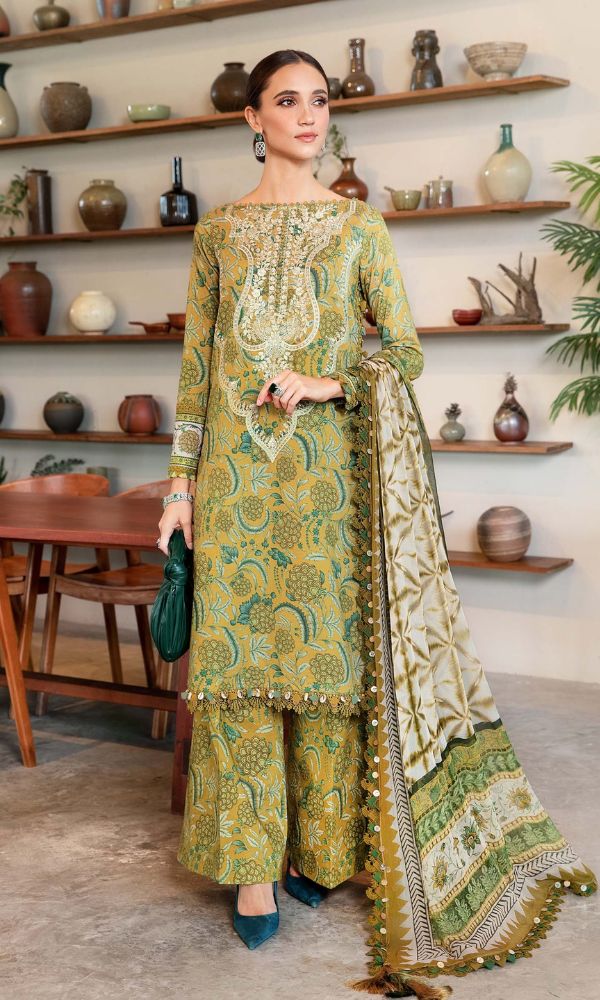 Maria B Mprints Embroidered Lawn